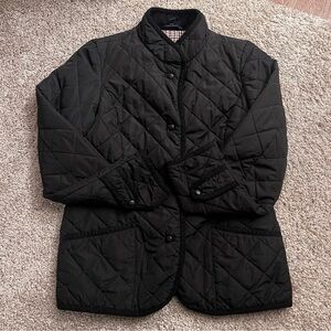 Women's Quilted Black Jacket